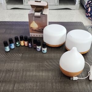 Aromatherapy Essential Oil Diffuser Set